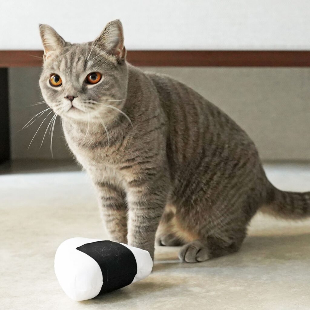 おにぎりキッカー　猫のおもちゃ